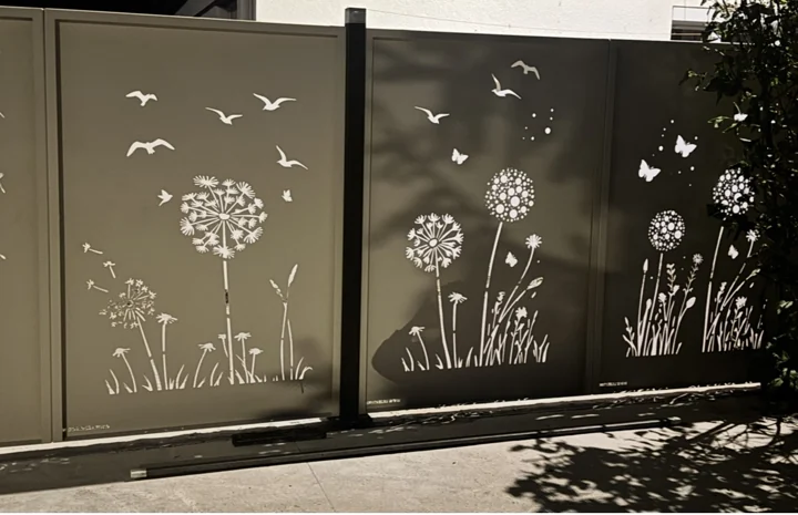 Botanical gate patterns